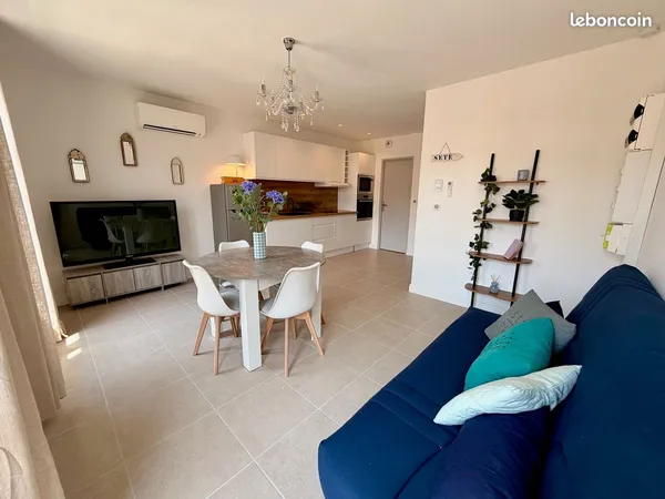 Appartement t2 neuf sete centre
