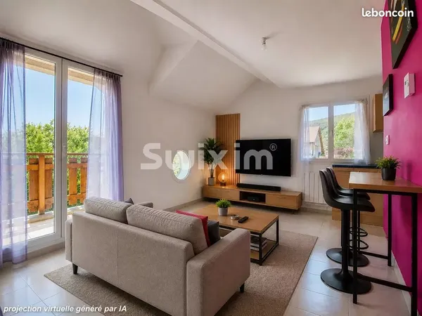 Duplex 1 pièce 37 m²