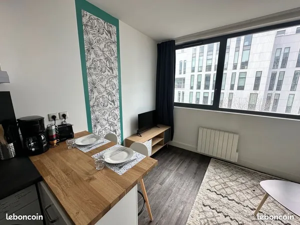 Studio 1 pièce 21 m²
