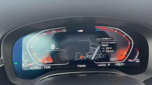 BMW Serie 5 520d 190 Mild Hybrid BVA - M Sport – 2021 – 127453 km – Diesel – Boîte Automatique — photo 22