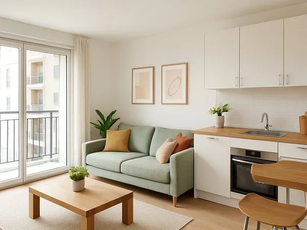 Appartement 2 pièces 46 m²