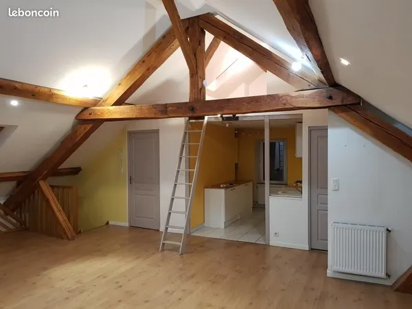 Appartement F2 - 57 m² Carrez / 89 m² au sol - Lure proche centre-ville