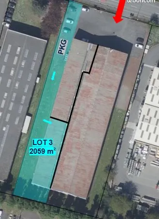 Zone de stockage entrepôt ZI Seclin