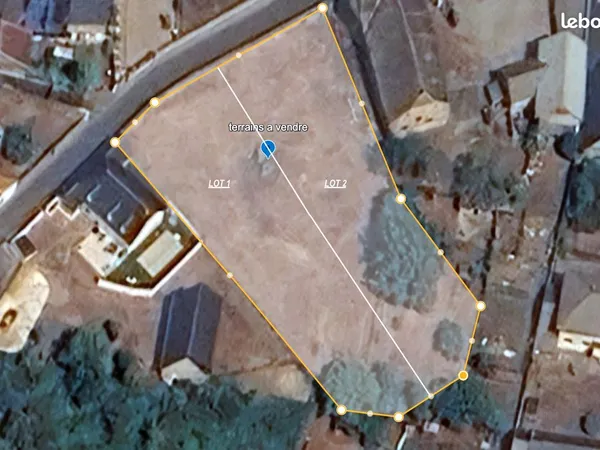 IBOS - Terrain constructible 2600m2 (2 lots 1300m2 chacun)