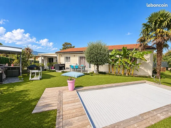 Eybens Préfleury - Maison 108 m² - 4 chambres - Piscine chauffée
