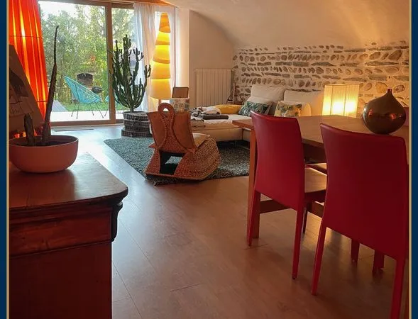 Duplex de charme avec jardin