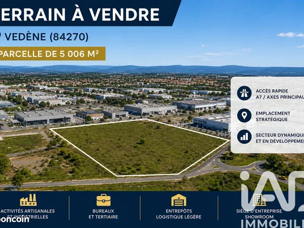 Terrain 5006 m² Vedène