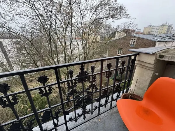 Appartement 3 pièces 54m² Balcon