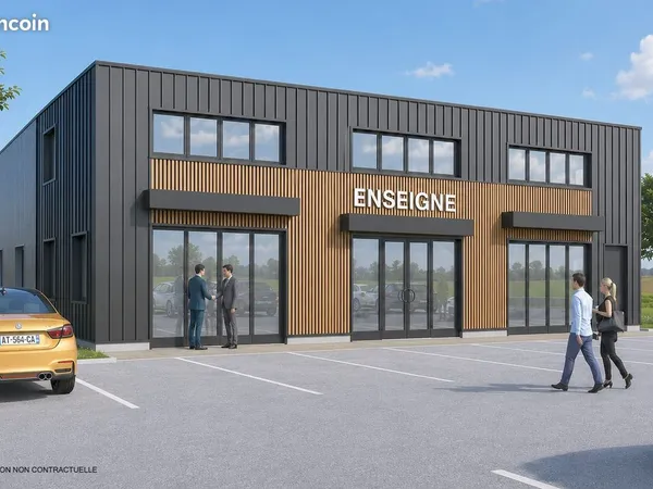 Local 400 m² Pluneret