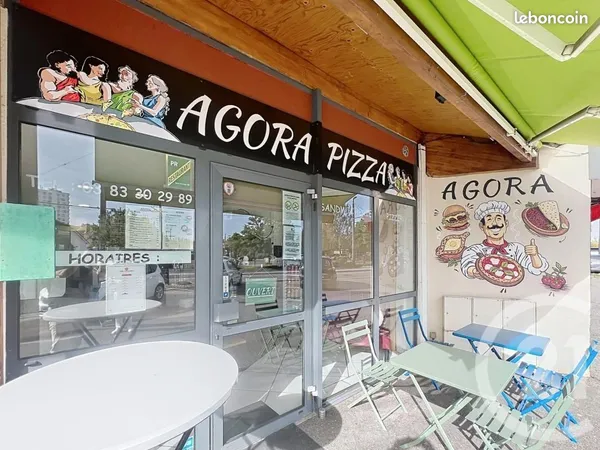 Commerce pizzeria 25 m²