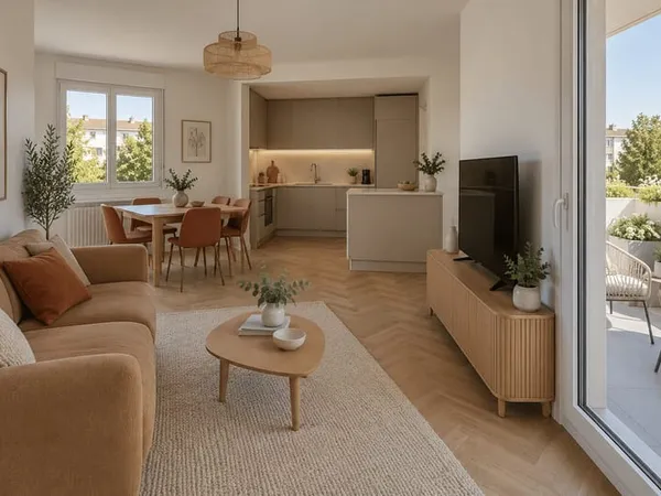 Appartement 3 pièces 66 m²