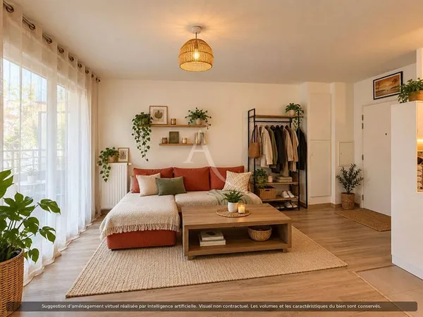 Appartement 2 pièces 40 m²