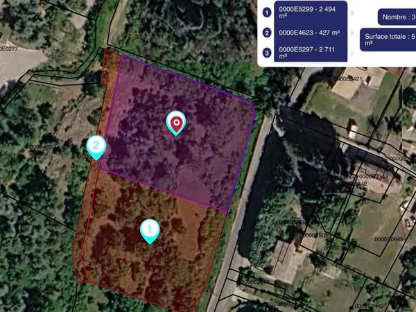 Terrain 5632 m²