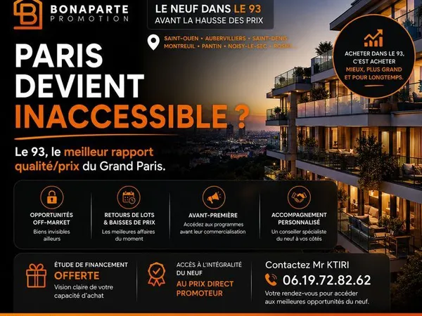 Maison - 4 pièces - Paris devient Inaccessible