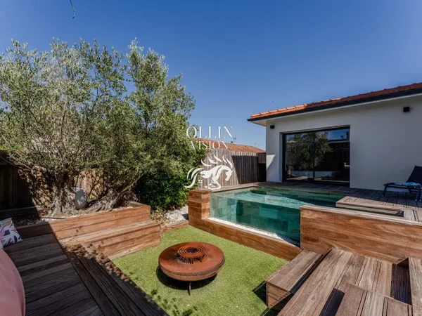 Vends villa - 150 m² - 5 pièces, 4 chambres - Arcachon 33120