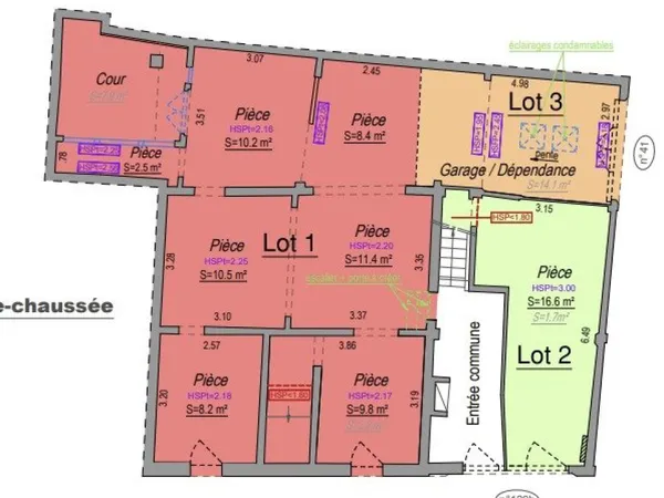 TOP EXCLUSIVITE - BORDEAUX BASTIDE - 61m² - COUR PRIVATIVE