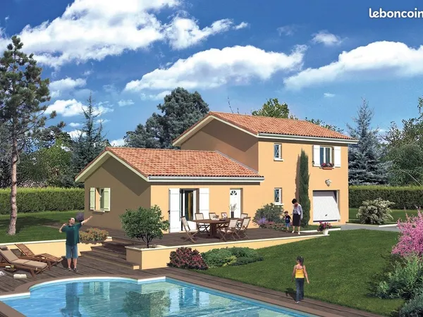 Maison 105 m² avec terrain à SAINT-GEORGES-D'ESPERANCHE (38)