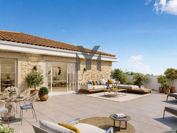 T4 Dernier étage Sud Est - grande terrasse