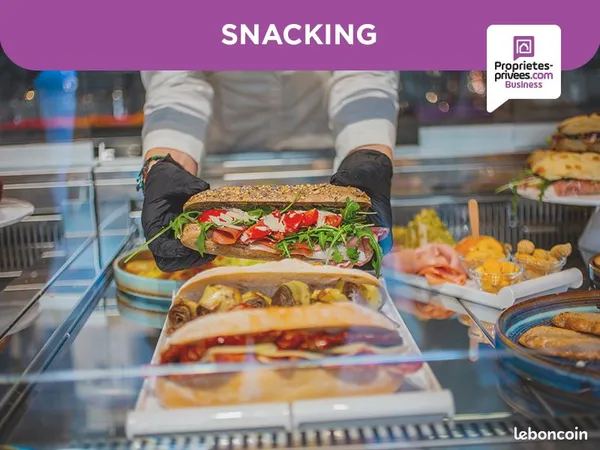 Fonds de commerce snack, sandwicherie 33 m²