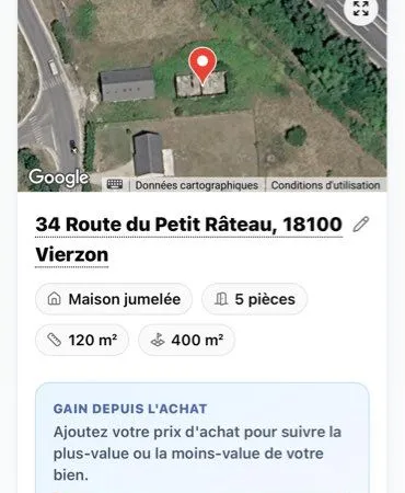 Terrain 2500m2 avec permis pour 6 pavillons donc 4 à finir