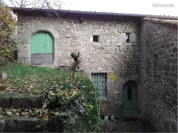 Vds maison habitable de suite avec jardin