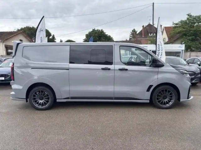 Ford Custom transit  fg 320 l2h1 2.5 duratec 232ch hybride recheargeable cabine approfondie ms-rt cvt — photo 4