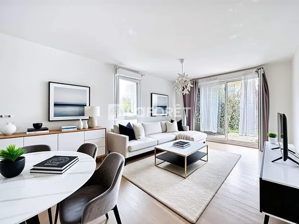 Orly - Quartier Noyer-Grenot / Pierre-au-Prêtre - F4 de 71 m² - Rez-de-jardin
