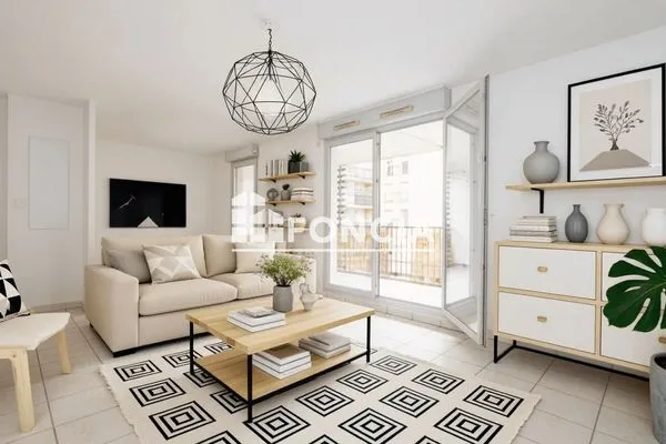 Appartement 3 pièces 63 m²