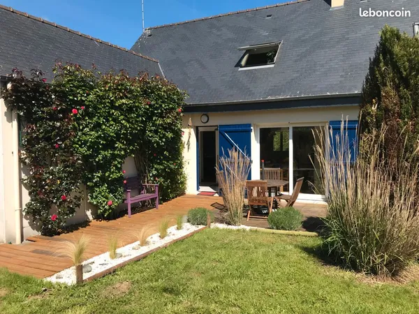 Colocation RDC d'une maison contemporaine avec jardin Rucca 22550