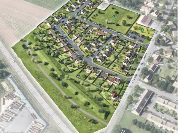 Terrain 440 m² Marolles Sur Seine