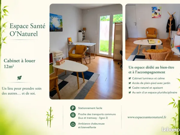 Cabinet à louer pour professionnel de santé / bien-être - Nantes