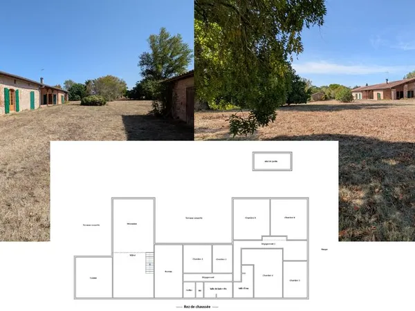 Maison de caractère rénovée 245 m² - Parc d'1/2 ha - Calme absolu & vue dégagée