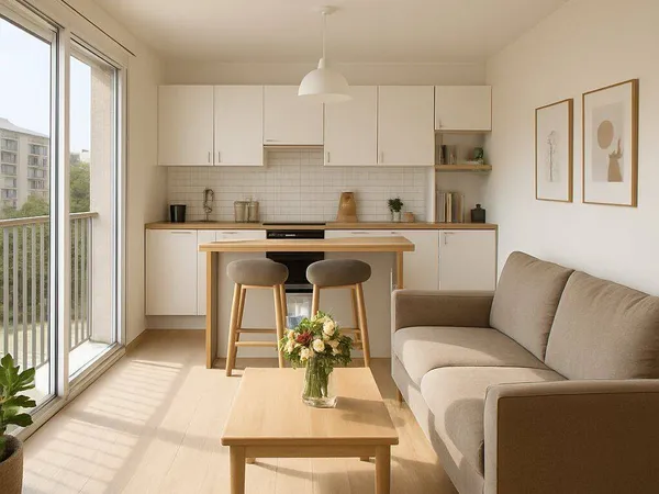 Appartement 1 pièce 26 m²