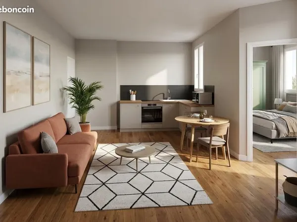 Appartement 3 pièces 50 m²