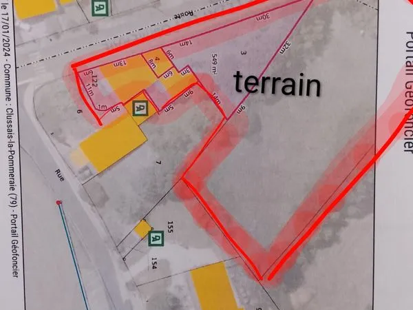 A vendre ou échange travaux à finir