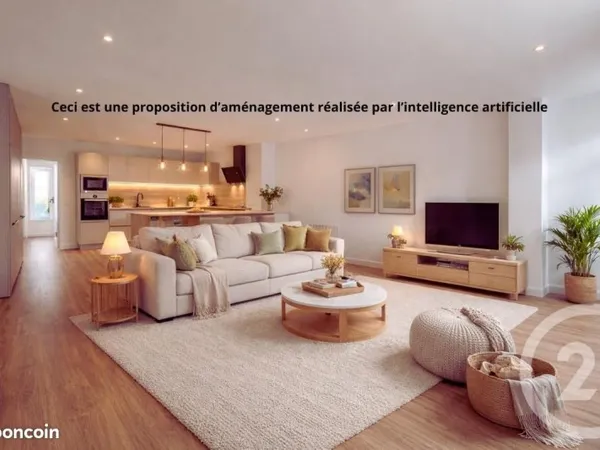 Appartement 3 pièces 69 m²