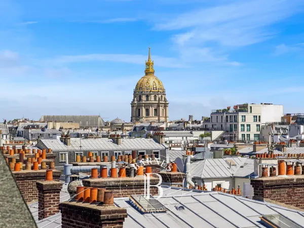 Paris 7 - Gros Caillou - Derniers étages - Climatisé - 3 chambres - Terrasses - Vues monuments - Par