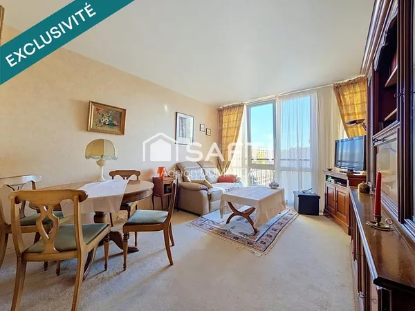 Bel appartement lumineux, au calme avec une belle vue dégagée