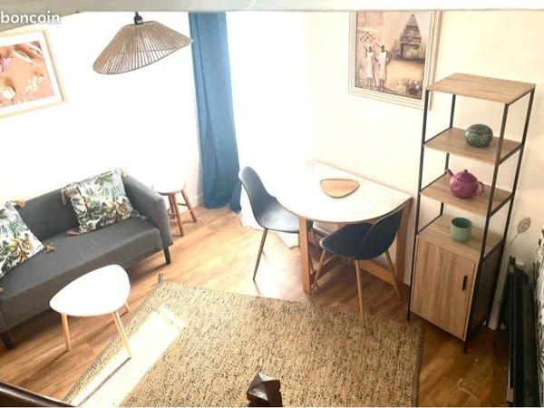 Duplex de charme meublé & équipé en centre ville
