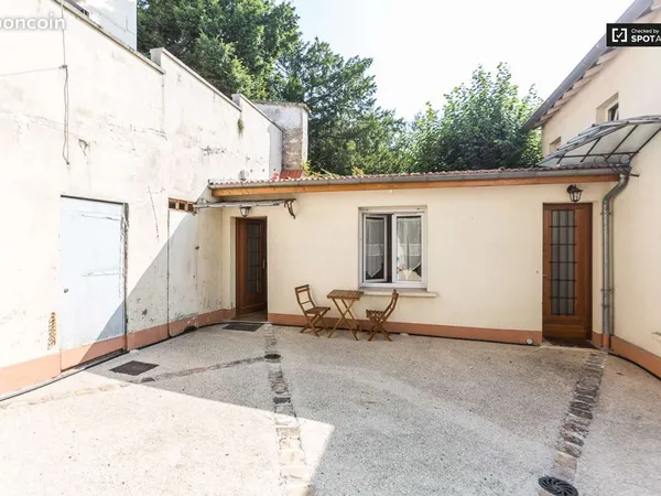 ✨ Maisonnette meublée en rez-de-jardin - Sèvres, au calme - 900