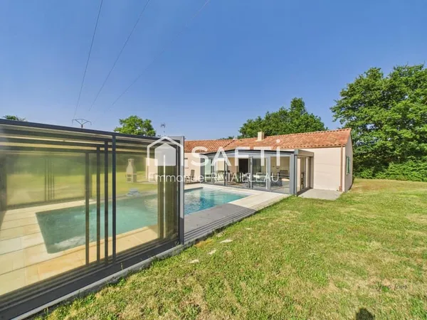 Maison de campagne, 3 chambres avec piscine