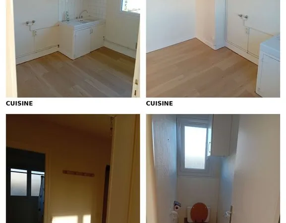 T2 lumineux 43 m² - Saint-Lô - Cuisine neuve équipée - Cave 15 m2