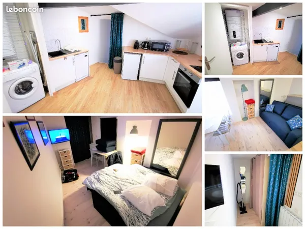 Appartement T1 bis meublé 30m²