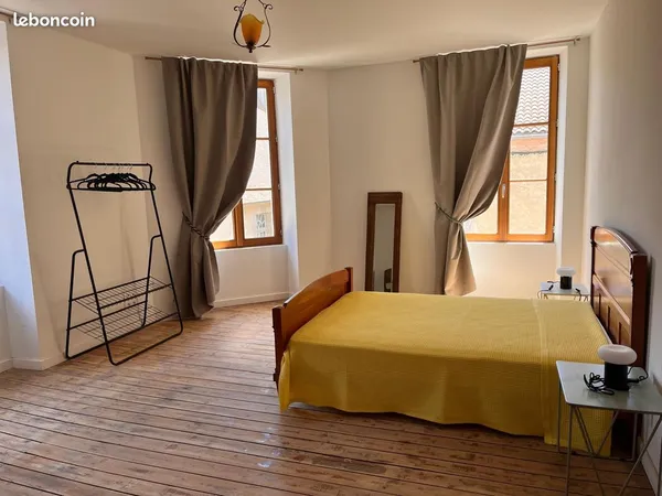 Le Dorat T1 meublé de charme, lumineux et su calme