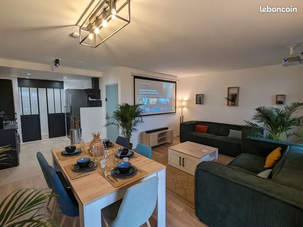 Massy (91) - colocation 5 chambres - 31 920 de loyers/an - rentabilité 7,61 %