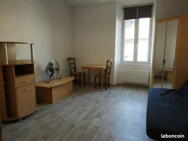 Location appartement meublé 20m² centre ville