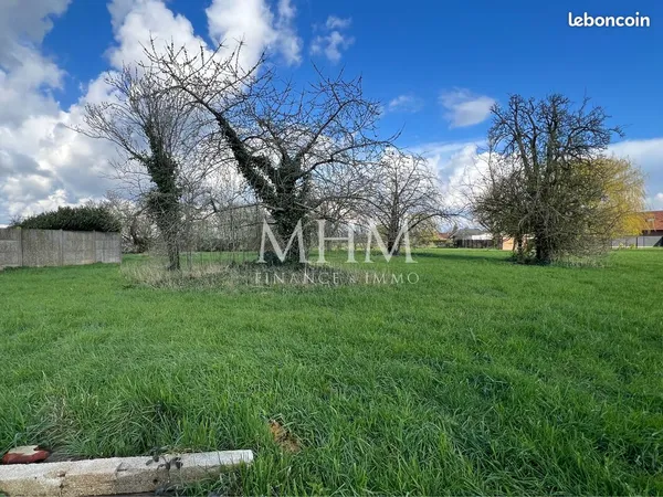 Terrain 1378 m² Faumont