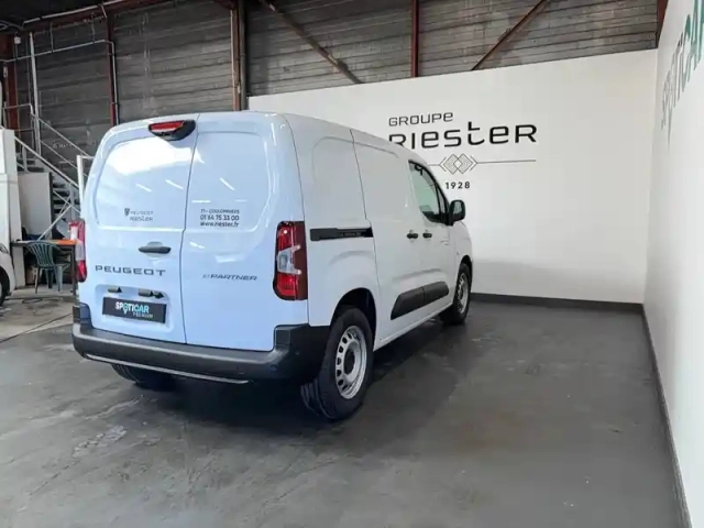 Peugeot Partner e- fgn 136 ch m charg ut maj 54 kwh aut — photo 3