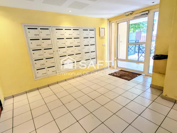 Beau F3 57M² Sevran centre 2 balcons et parking
