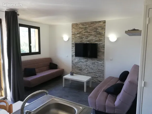 T2 35 m2 porticcio meuble-bail mobilite/Pro ou scolaire